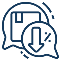 Negotiating power icon